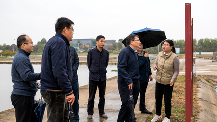 常熟市第十五批科技鎮(zhèn)長團(tuán)考察淡水中心揚中基地